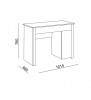 Глэдис Модуль 28 «Туалетный столик» - Интернет - магазин корпусной мебели "Комод72", Тюмень
